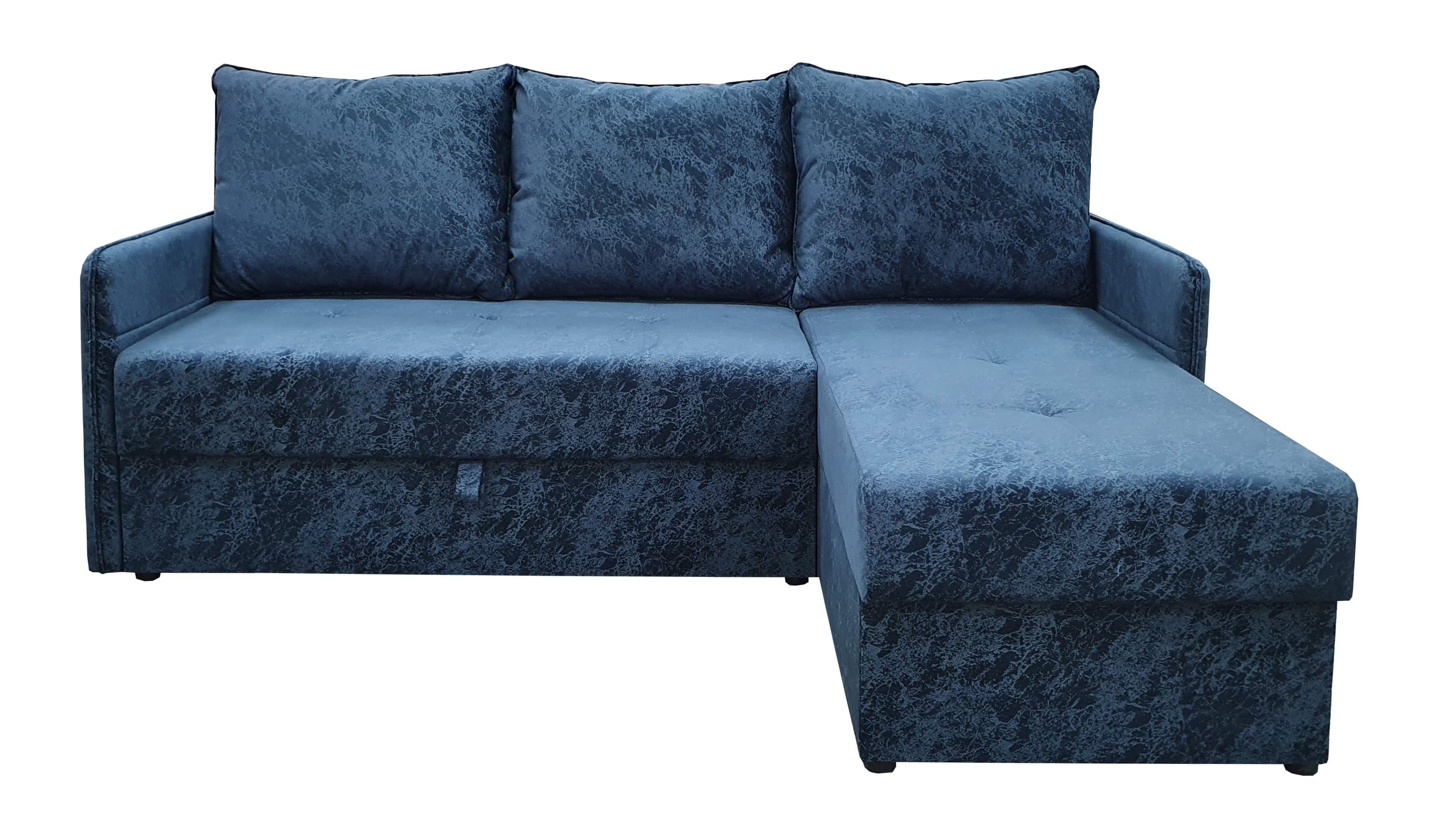 Сеул В диван угловой Универсальный (3 подушки Адель) узкий локоть НПБ 3кат. (В)