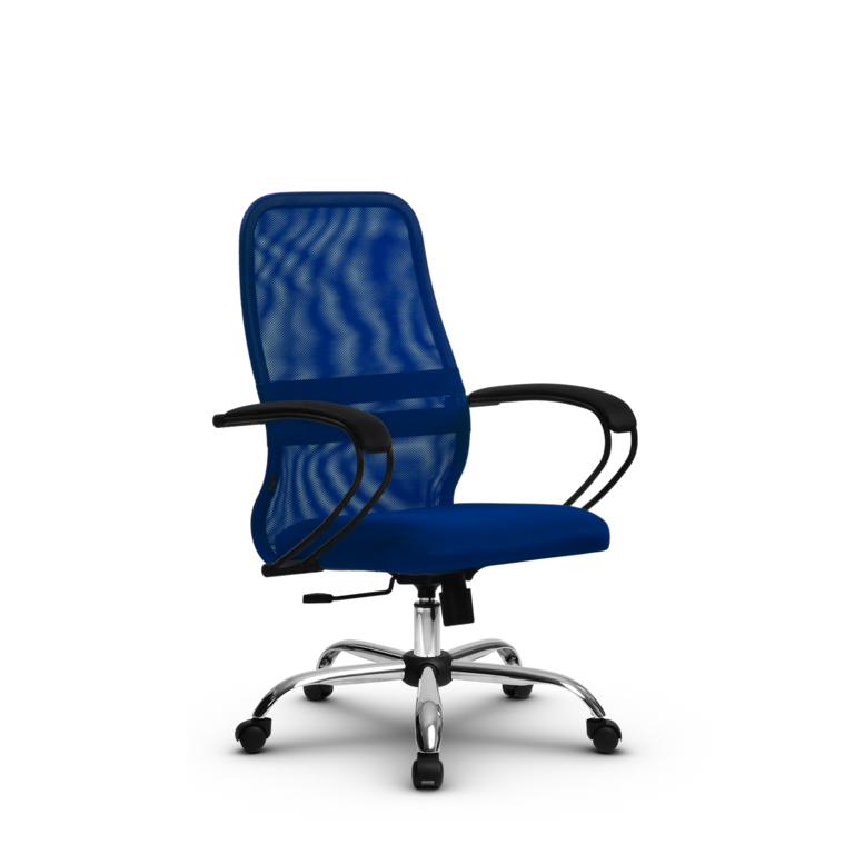 SU-CP-8 Ch кресло офисное (МТ) (синий/синий)