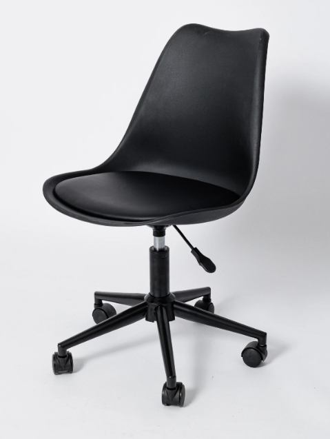 Кресло офисное 1004 (ДО 70 кг) (ЦМ) (черный)
