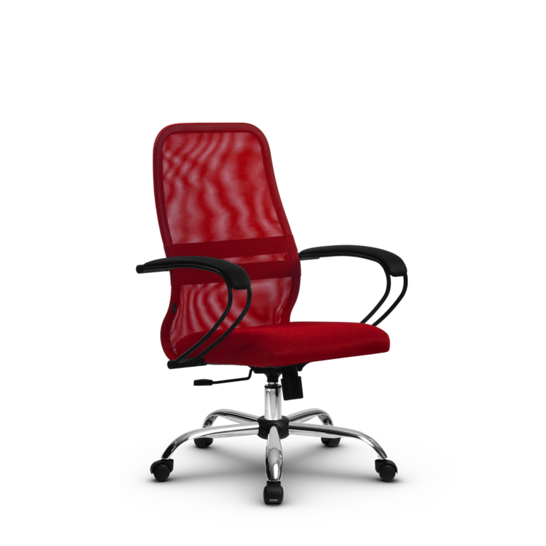 SU-CP-8 Ch кресло офисное (МТ) (красный/красный)