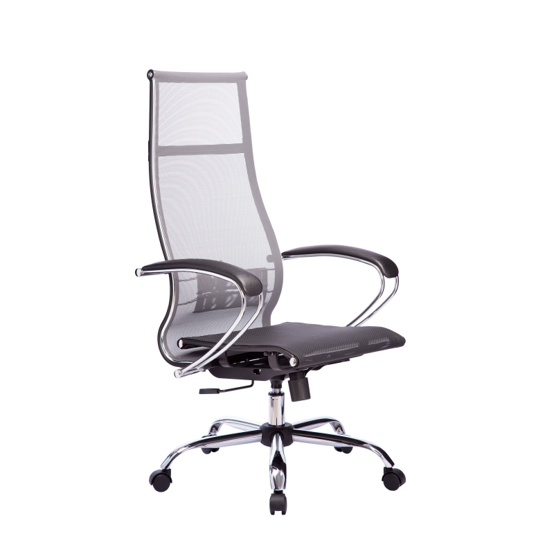 МЕТТА комплект 7 Ch кресло офисное (МТ) (серый/серый)