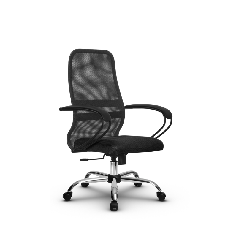 SU-CP-8 Ch кресло офисное (темно-серый/черный)