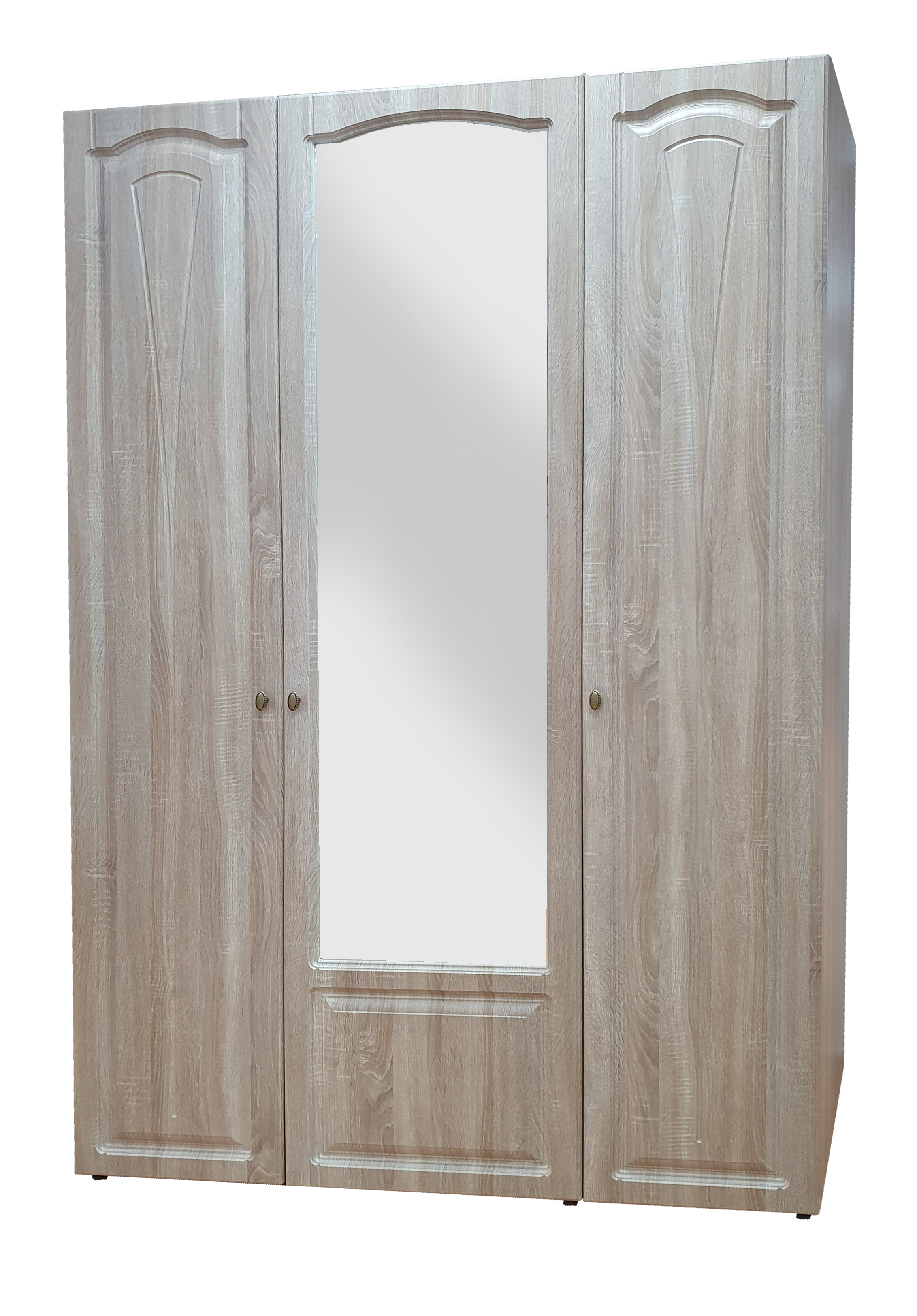 Гретта-МК шкаф (560) 3дв комб 2240х1400 с зеркалом