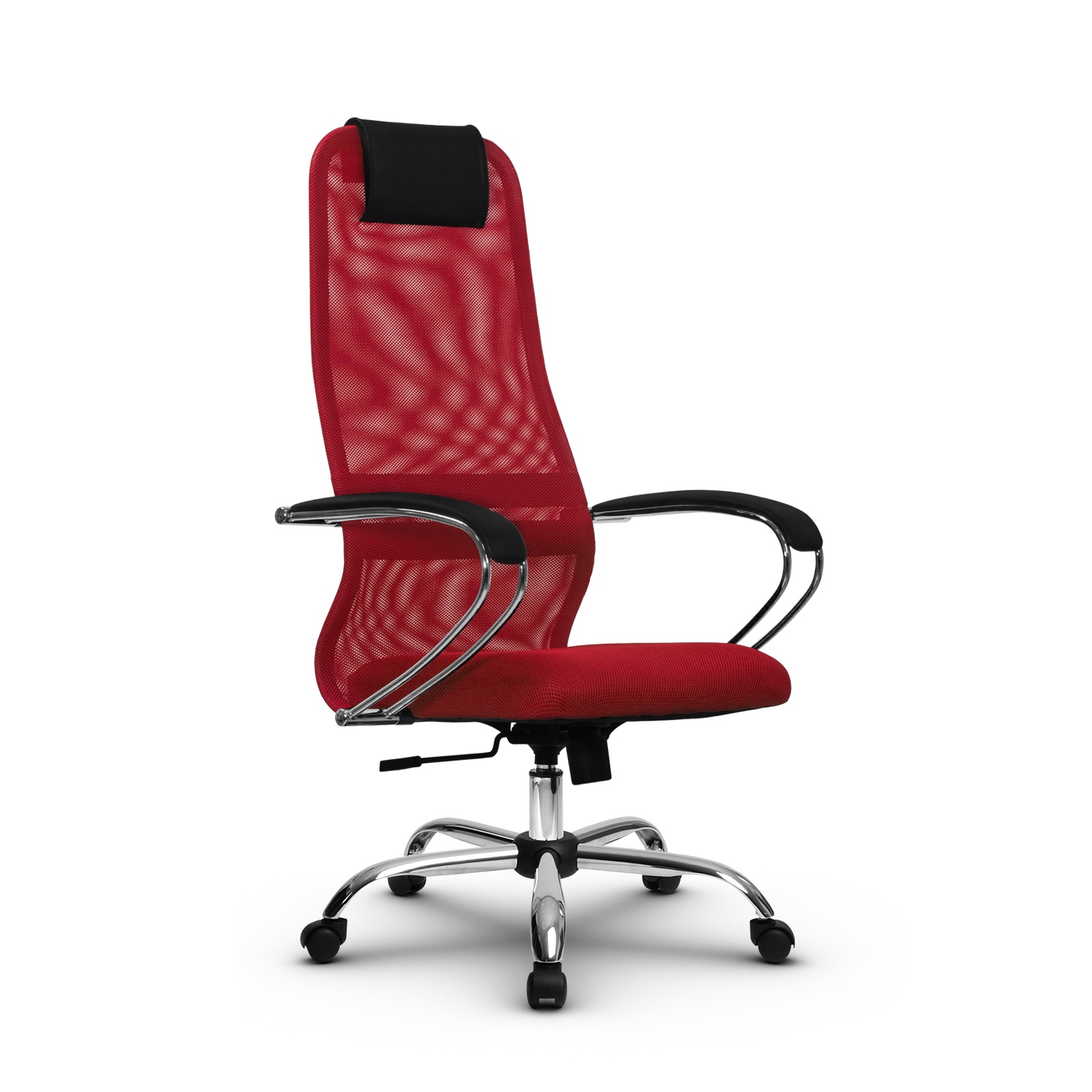 SU-B-8/подл.131/осн.003 кресло офисное Ch (МТ) (красный/красный)
