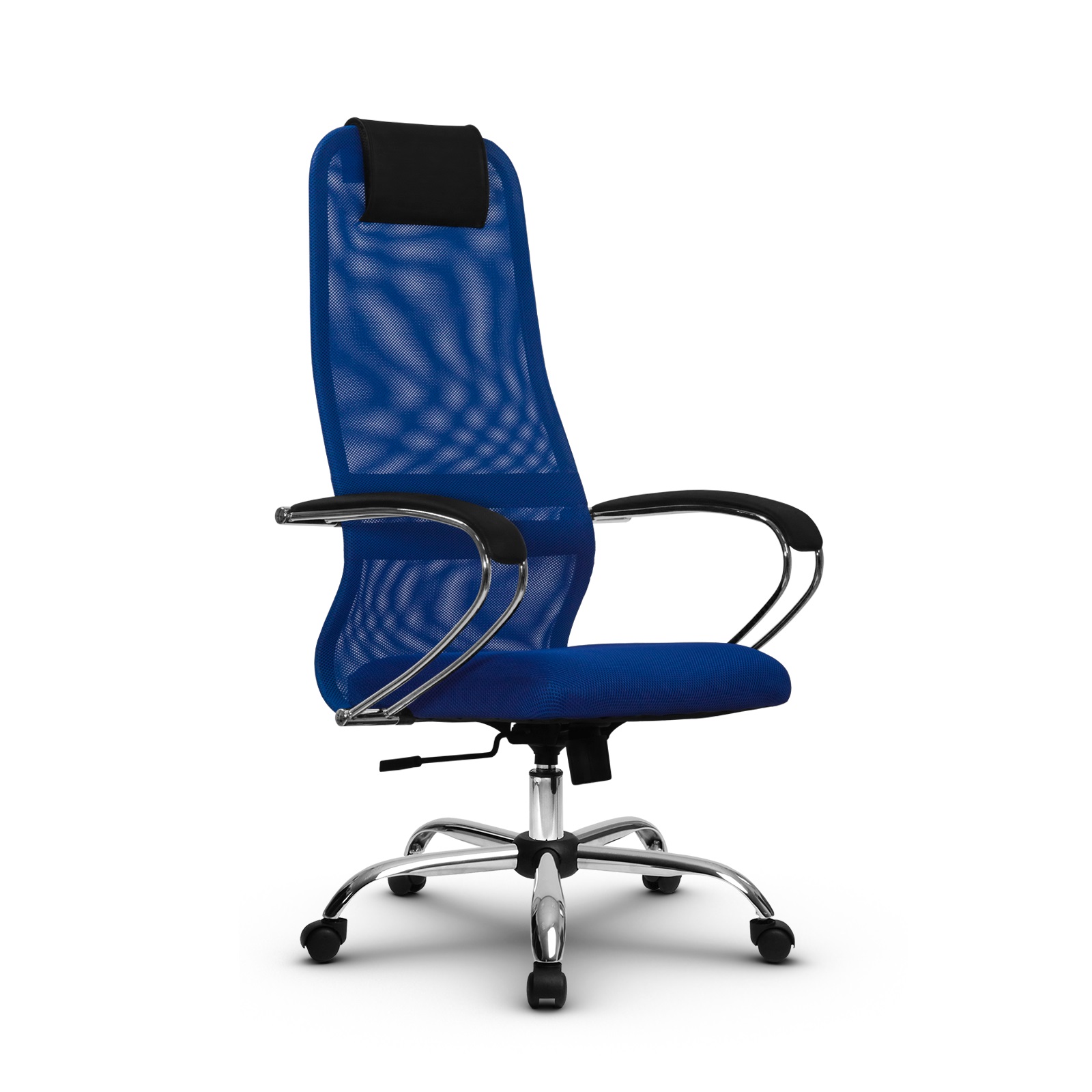 SU-B-8/подл.131/осн.003 кресло офисное Ch (МТ) (синий/синий)
