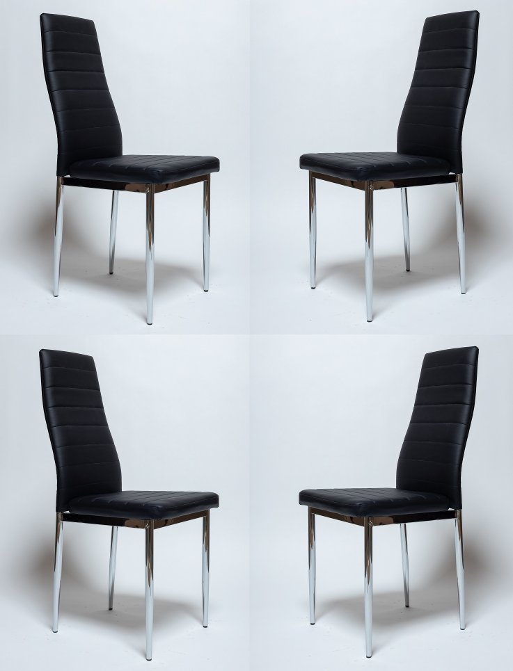 F261-3 комплект стульев обеденных DC4032 (4 шт) (ЦМ) (черный)