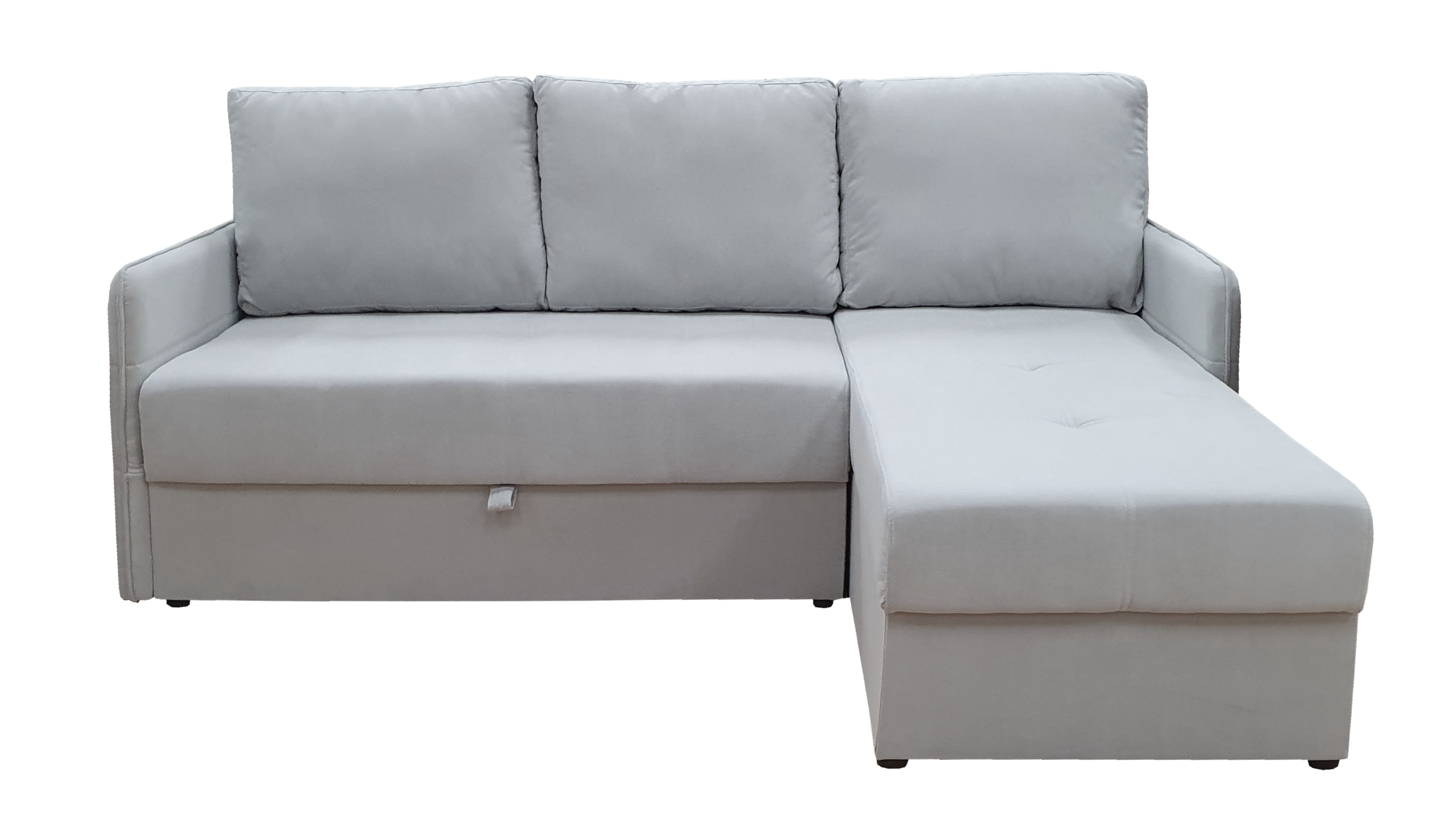 Сеул В диван угловой Универсальный (3 подушки) узкий локоть НПБ 4кат.