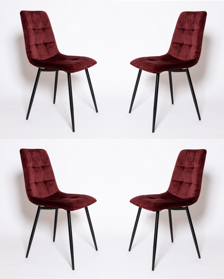 UDC 7094 комплект стульев (4 шт) (ЦМ) (вино)
