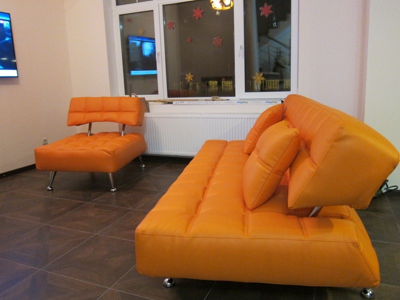 Эго-1 набор мягкой мебели, диван и кресло (OL)