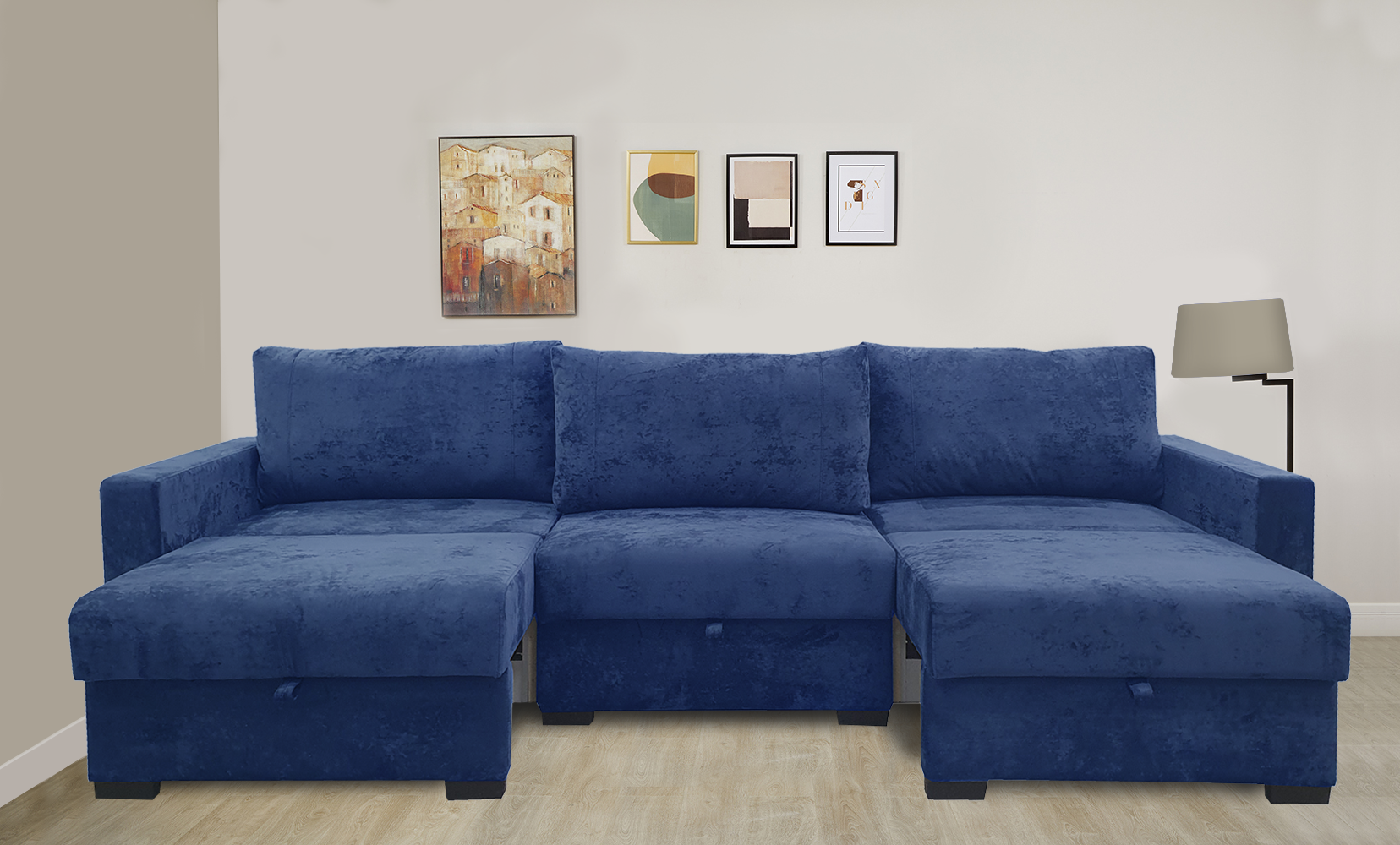 Палермо диван-трансформер 3300 (1+1+1) (3 подушки) НПБ 6кат. (В)