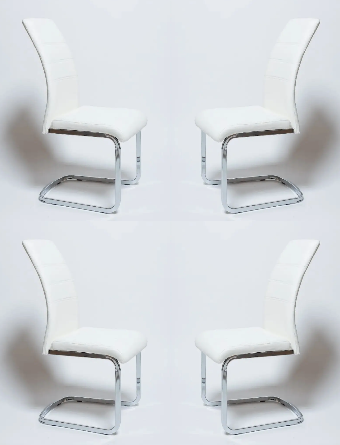 ОКС-6168 комплект стульев (4 шт) (ЦМ) (белый)