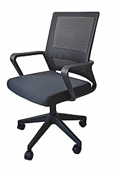 FO-А9109  кресло офисное (ЦМ) (сетка черная)